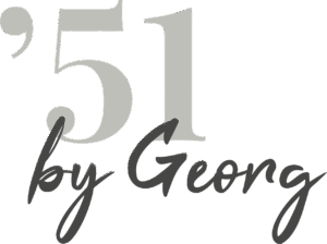 51 By Georg Logo Schriftzug Rz